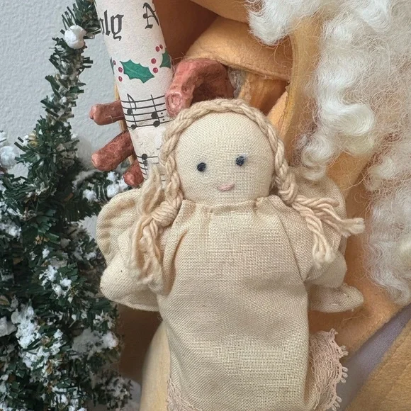 Santa Claus Figurine with Tree and Toys - Picture 5 of 9